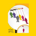 چوب بازی گربه طرح ماهی