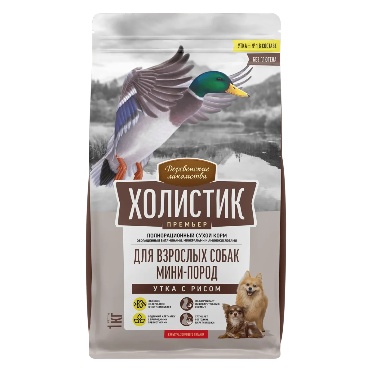 غذا  سگ مینی بالغ داگ فست گوارش حساس | Dog fest با طعم اردک وزن 7kg - Image 1