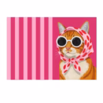 مت ظرف آب و غذا سگ و گربه | آریاپت مت آب و غذا سگ و گربه 40*60 cm