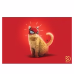 مت ظرف آب و غذا سگ و گربه آریاپت | Aria pet مت آب و غذا سگ و گربه 40*60 cm
