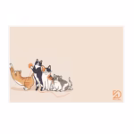 مت ظرف آب و غذا سگ و گربه | آریاپت مت آب و غذا سگ و گربه 40*60 cm