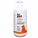 شامپو روزانه و نرم کننده یک لیتری سگ و گربه | hi pet محصول ترکیه 1000 ml