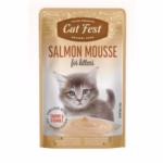 پوچ پته گربه کیتن کت فست | Cat Fest سالمون پته 70 gr کدد 985