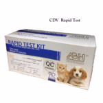 کیت تشخیص سریع آنتی ژن دیستمپر سگسانان (CDV) بسته بندی 10 عددی