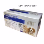 کیت تشخیص سریع آنتی ژن پاروویروس سگسانان (CPV) بسته بندی 10 عددی